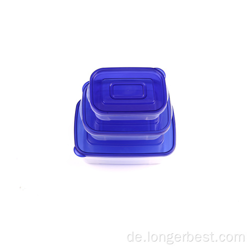 Plastik -Lebensmittel -Aufbewahrungsbox -Set